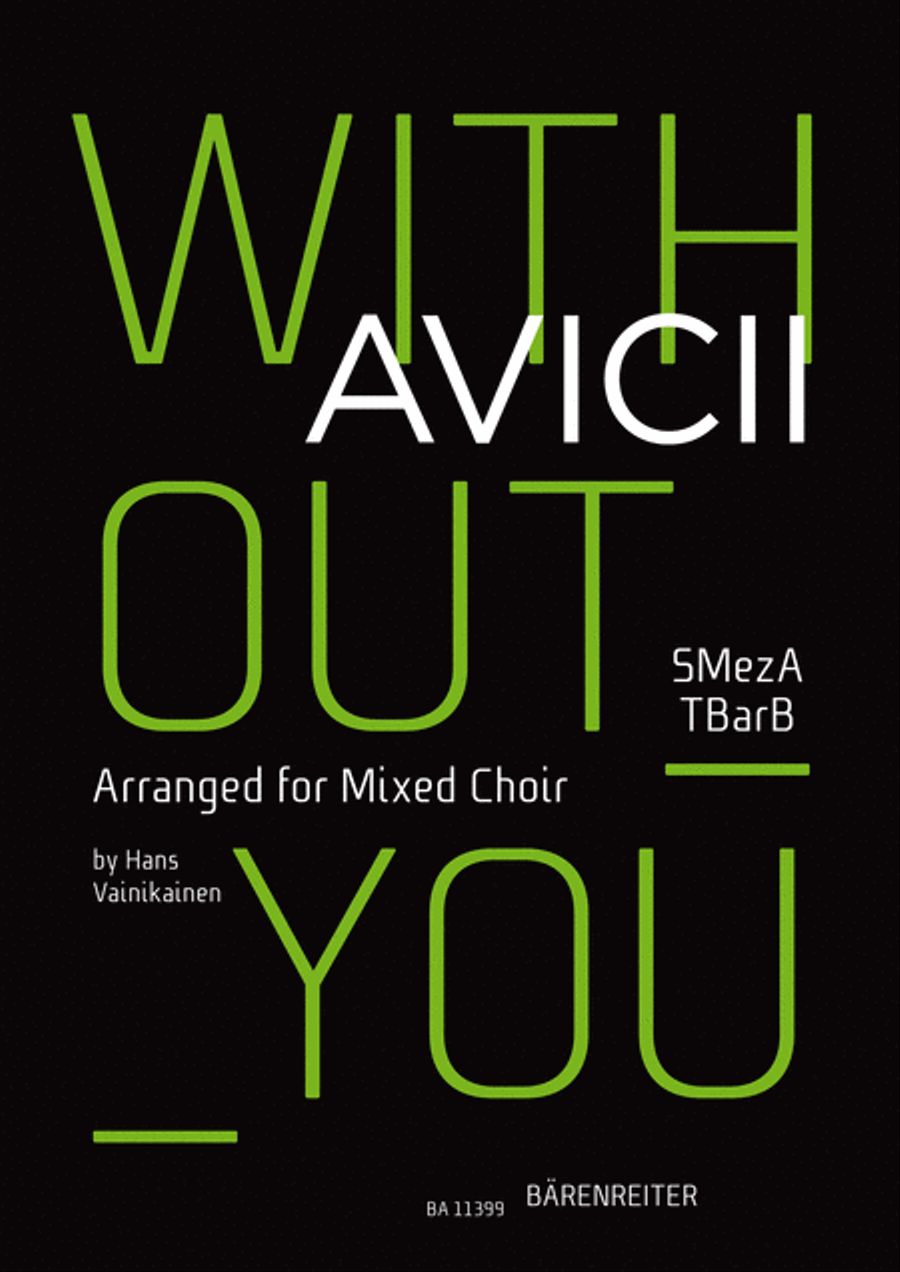 Without you Mixed Choir scores gallery preview page 1