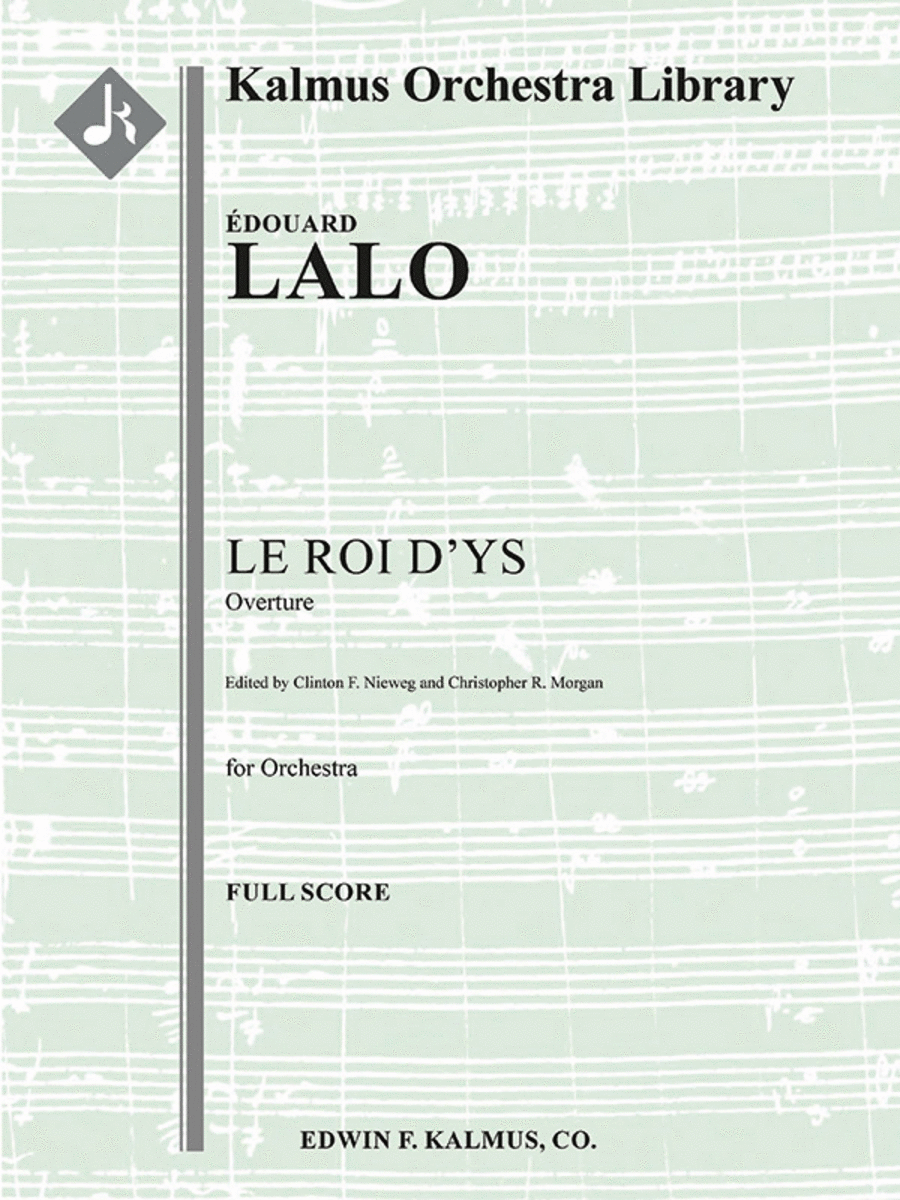 Le Roi d'Ys: Overture Full Orchestra scores gallery preview page 1