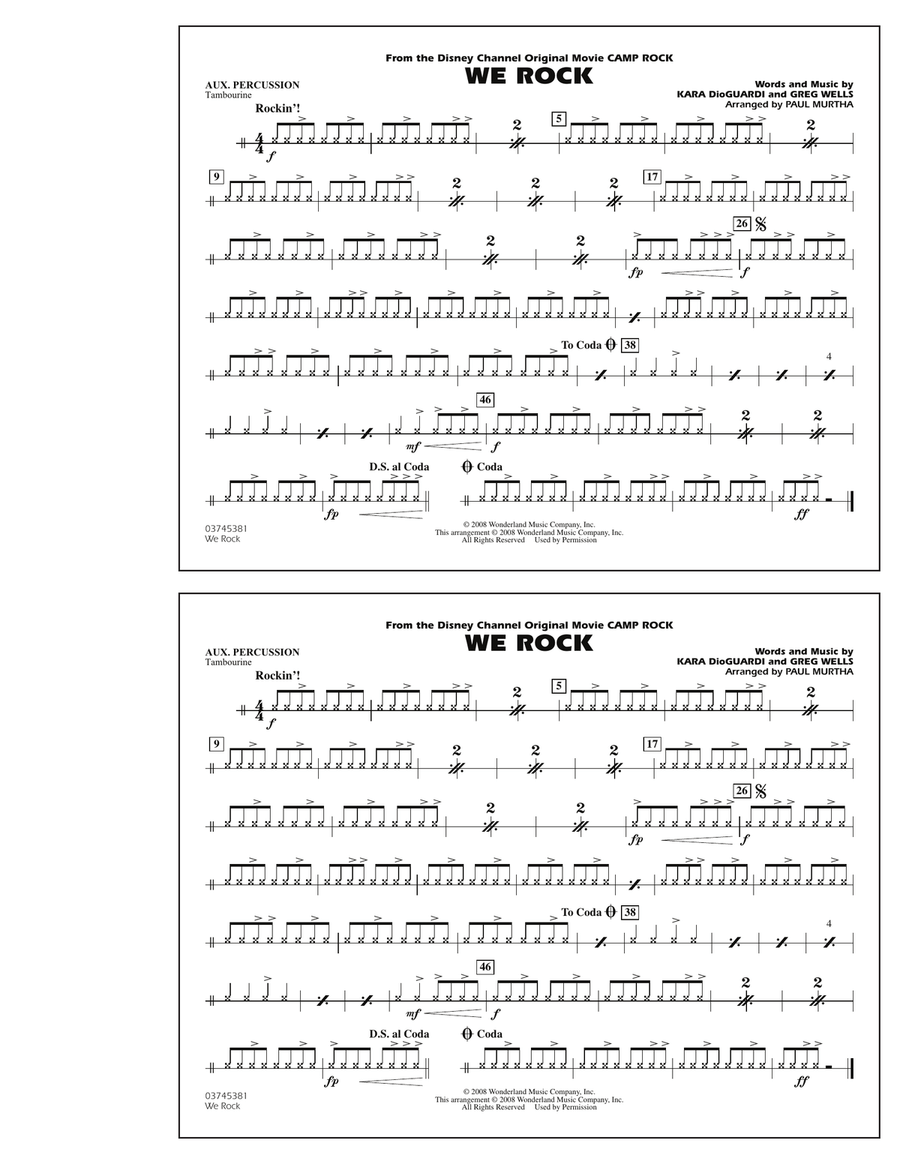 We Rock (from Disney's 