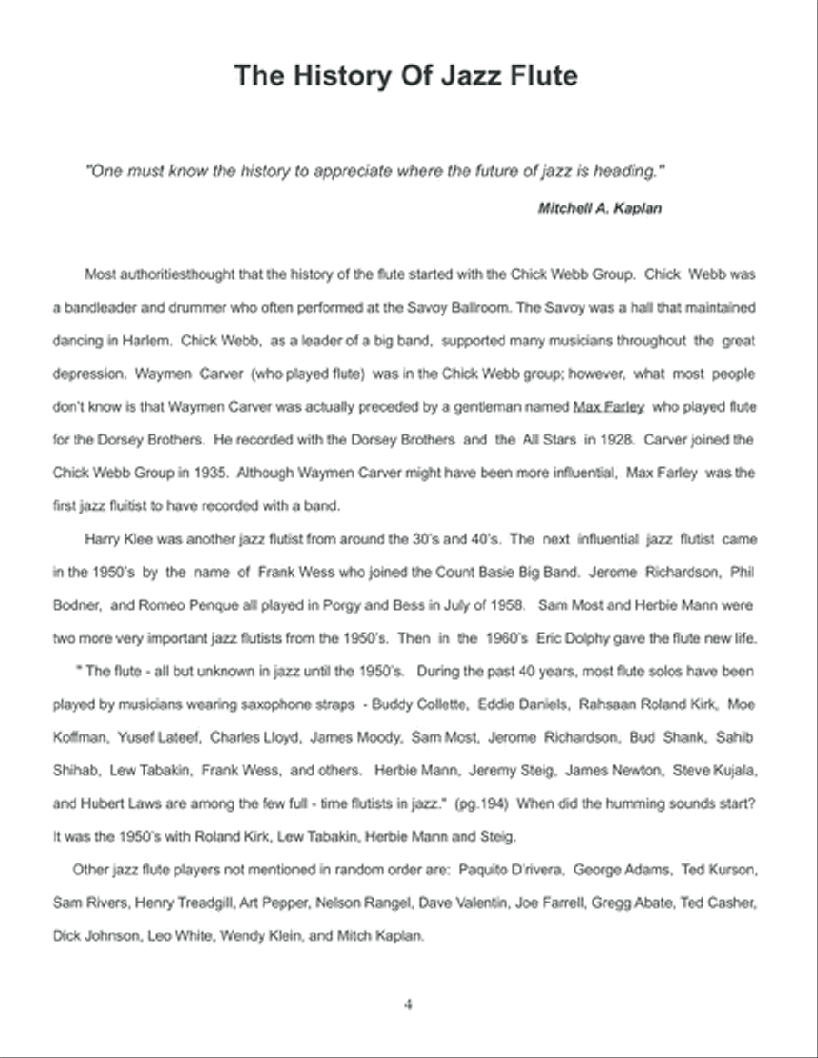 Jazz Flute Oboe scores gallery preview page 5