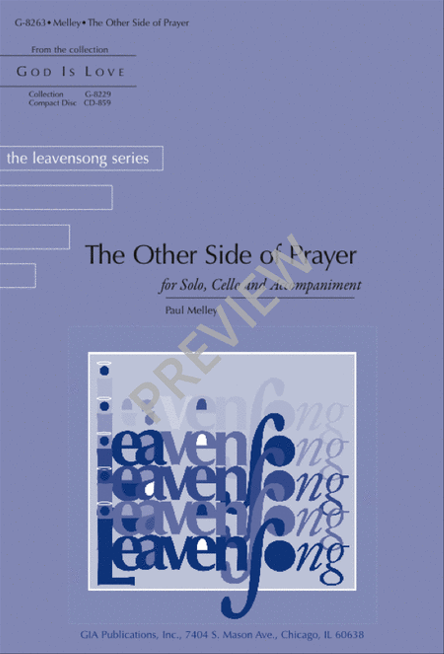 The Other Side of Prayer Unison Choir scores gallery preview page 1
