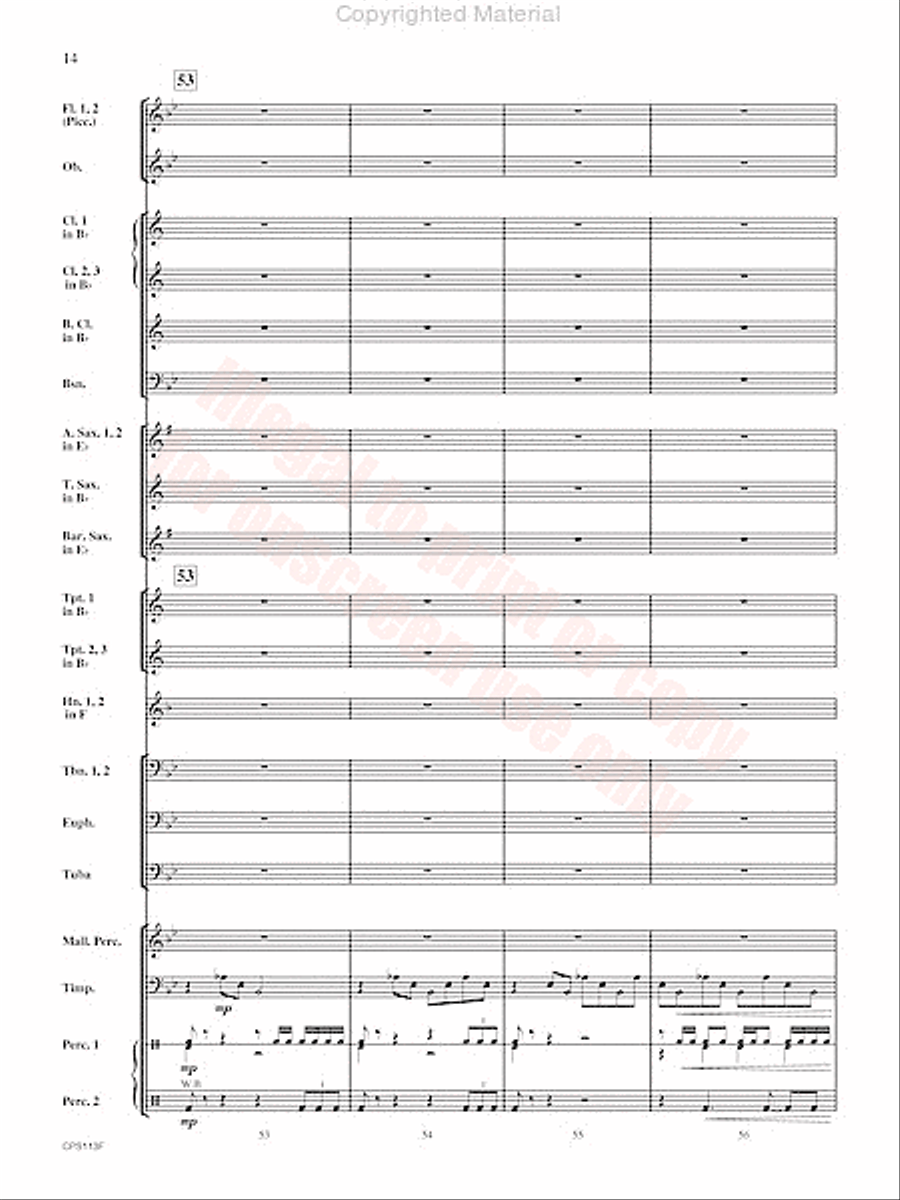 Converse Fantasy Converse Fantasy Concert Band scores gallery preview page 15