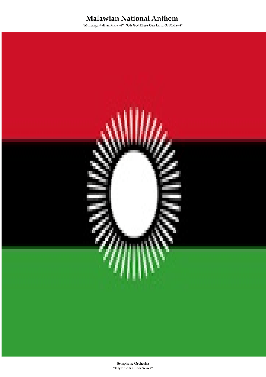 Malawian National Anthem for Symphony Orchestra (Olympic National Anthem Series) Full Orchestra scores gallery preview page 1