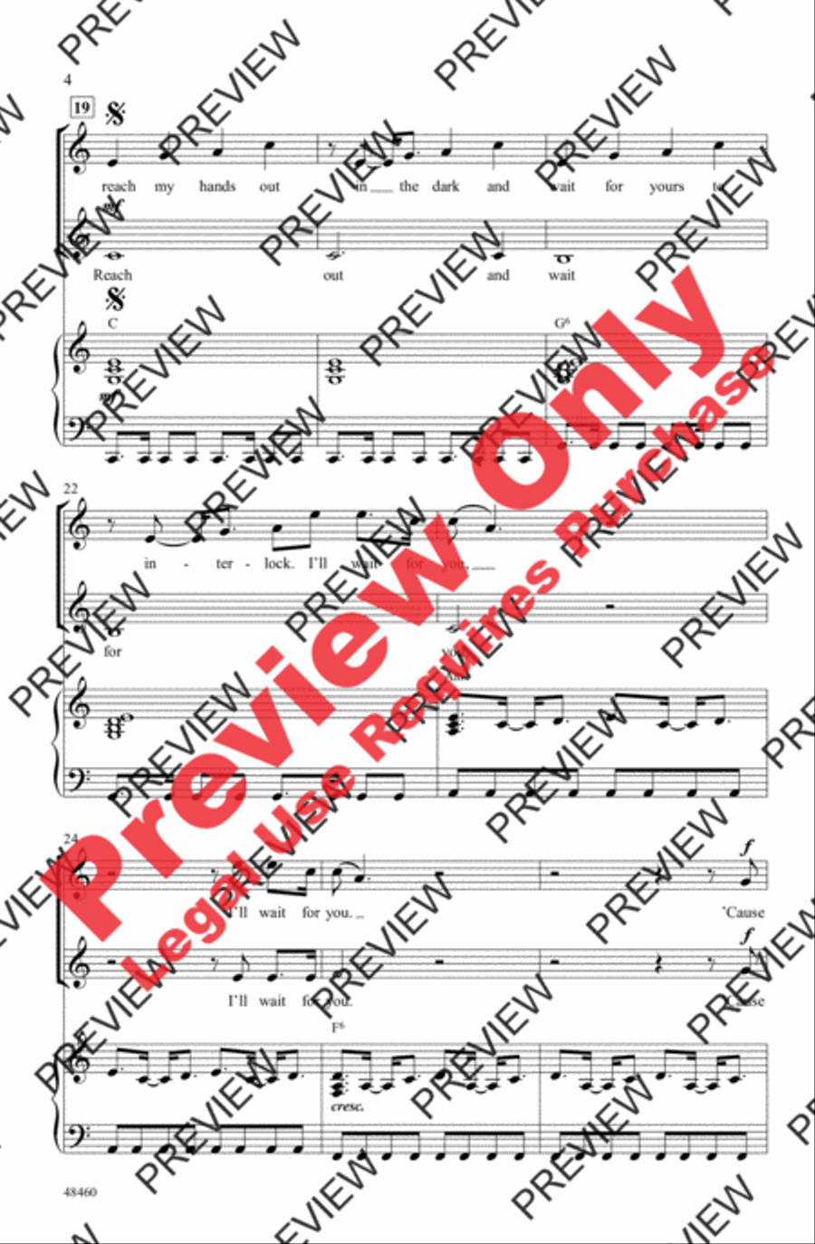 Don't Give Up on Me 2-Part scores gallery preview page 4