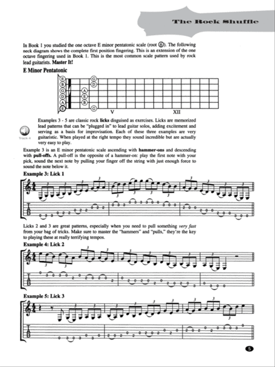 21st Century Guitar Rock Shop 2 Guitar Tablature scores gallery preview page 3