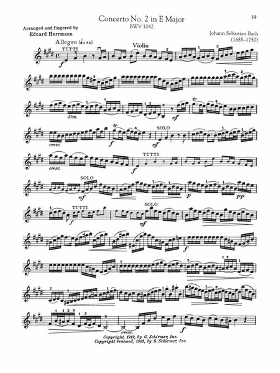 Giant Book of Violin Classics Violin Solo scores gallery preview page 14