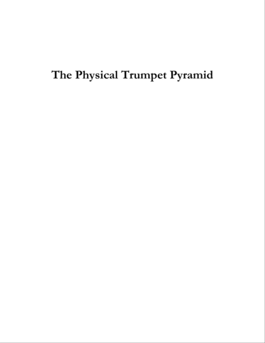 The Physical Trumpet Pyramid by Eddie Lewis Trumpet Solo scores gallery preview page 2