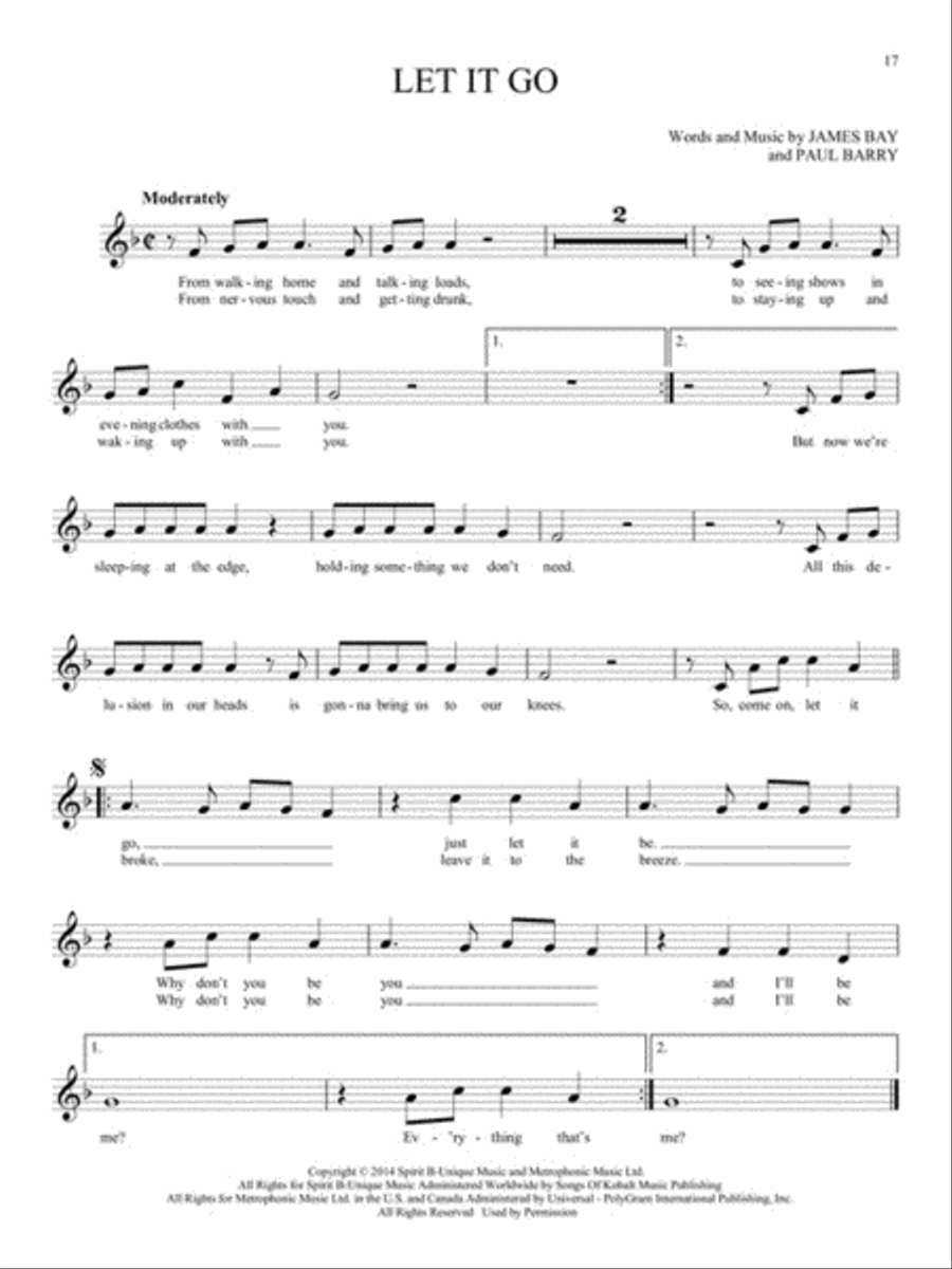 Easy Pop Melodies for Ocarina ocarina scores gallery preview page 4