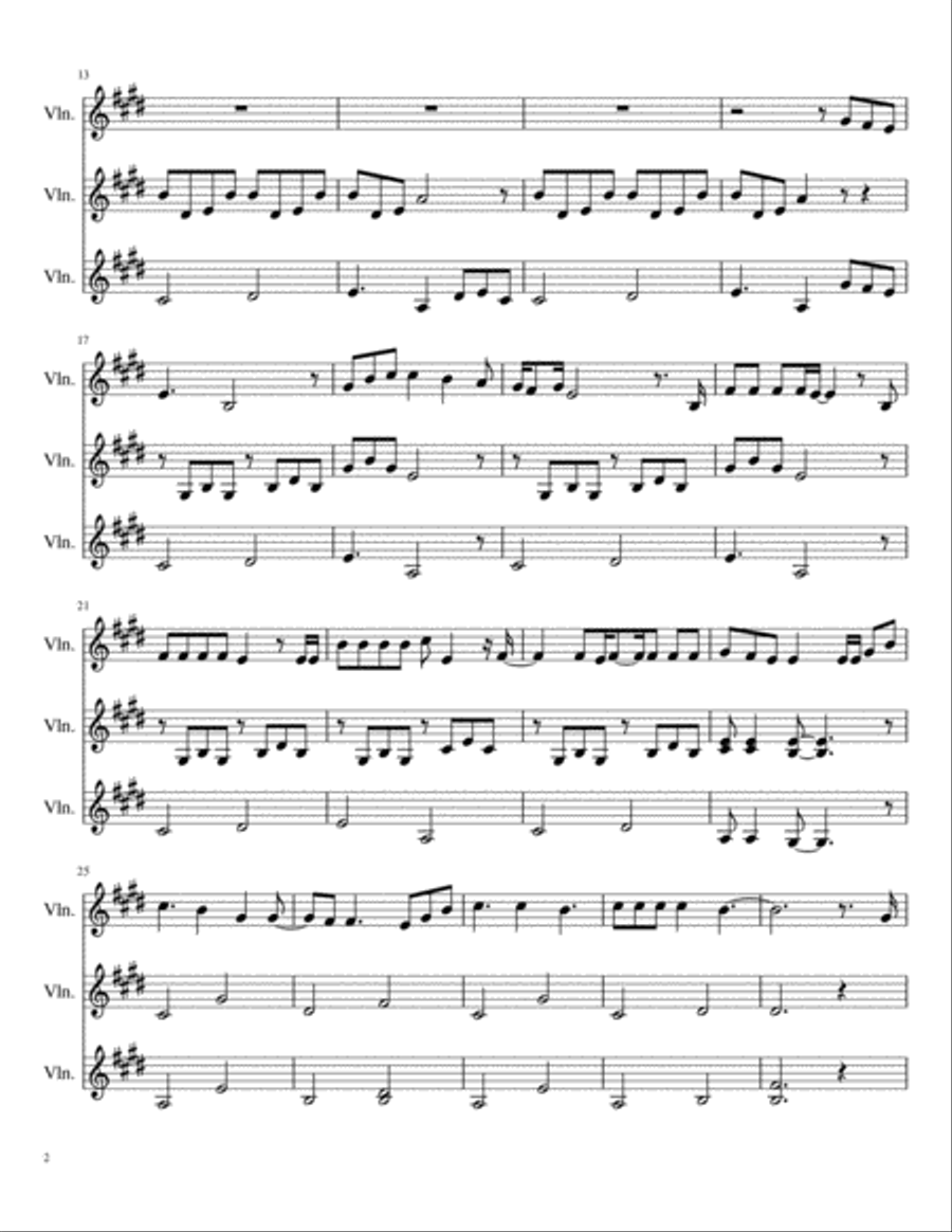 True Colors String Trio scores gallery preview page 2