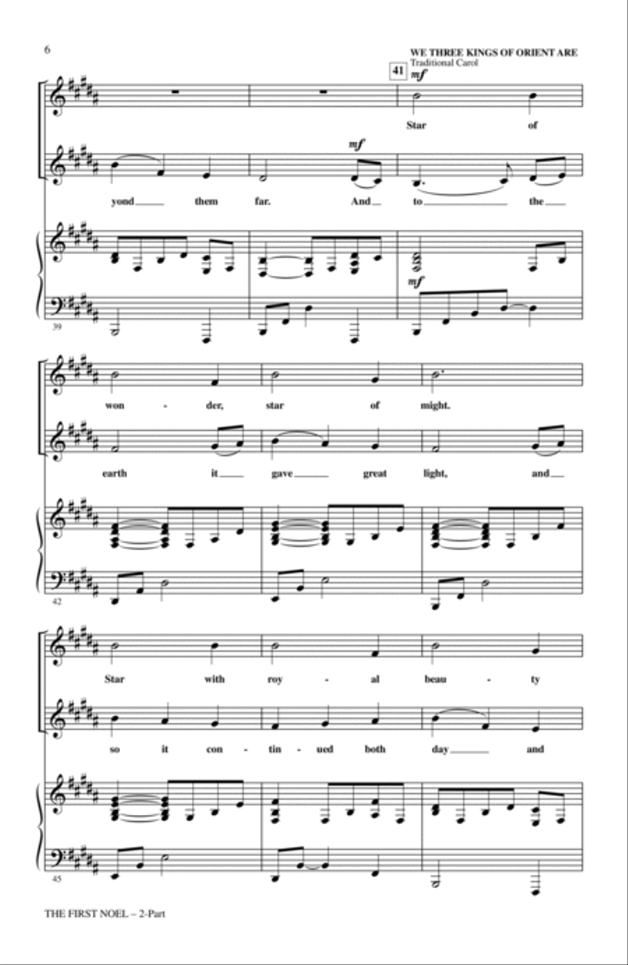 The First Noel 2-Part scores gallery preview page 5