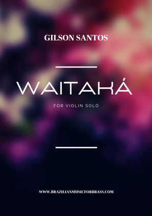 Waitaká for Violin Solo