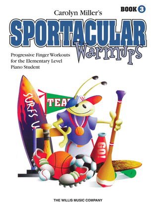 Book cover for Sportacular Warm-Ups, Book 3