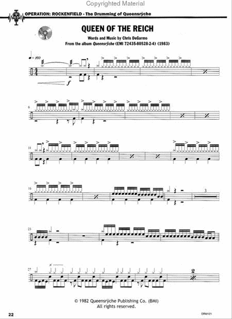 Operation: Rockenfield Drum Set scores gallery preview page 2