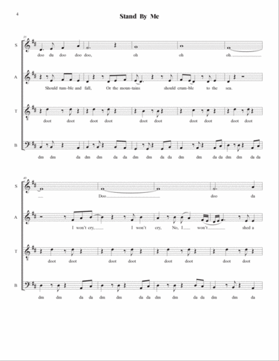 Stand By Me Stand By Me Divisi scores gallery preview page 4