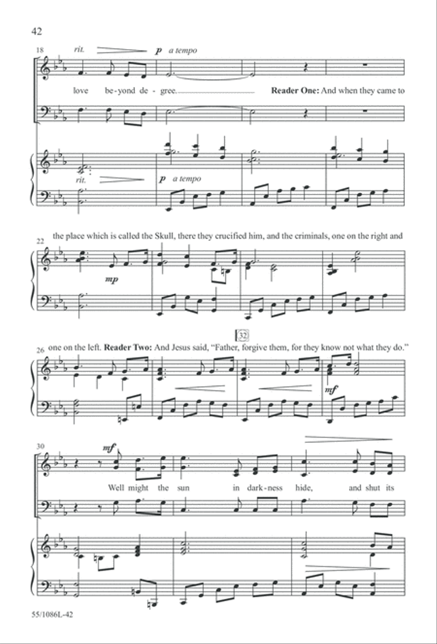 Out of the Shadows 3-Part scores gallery preview page 42