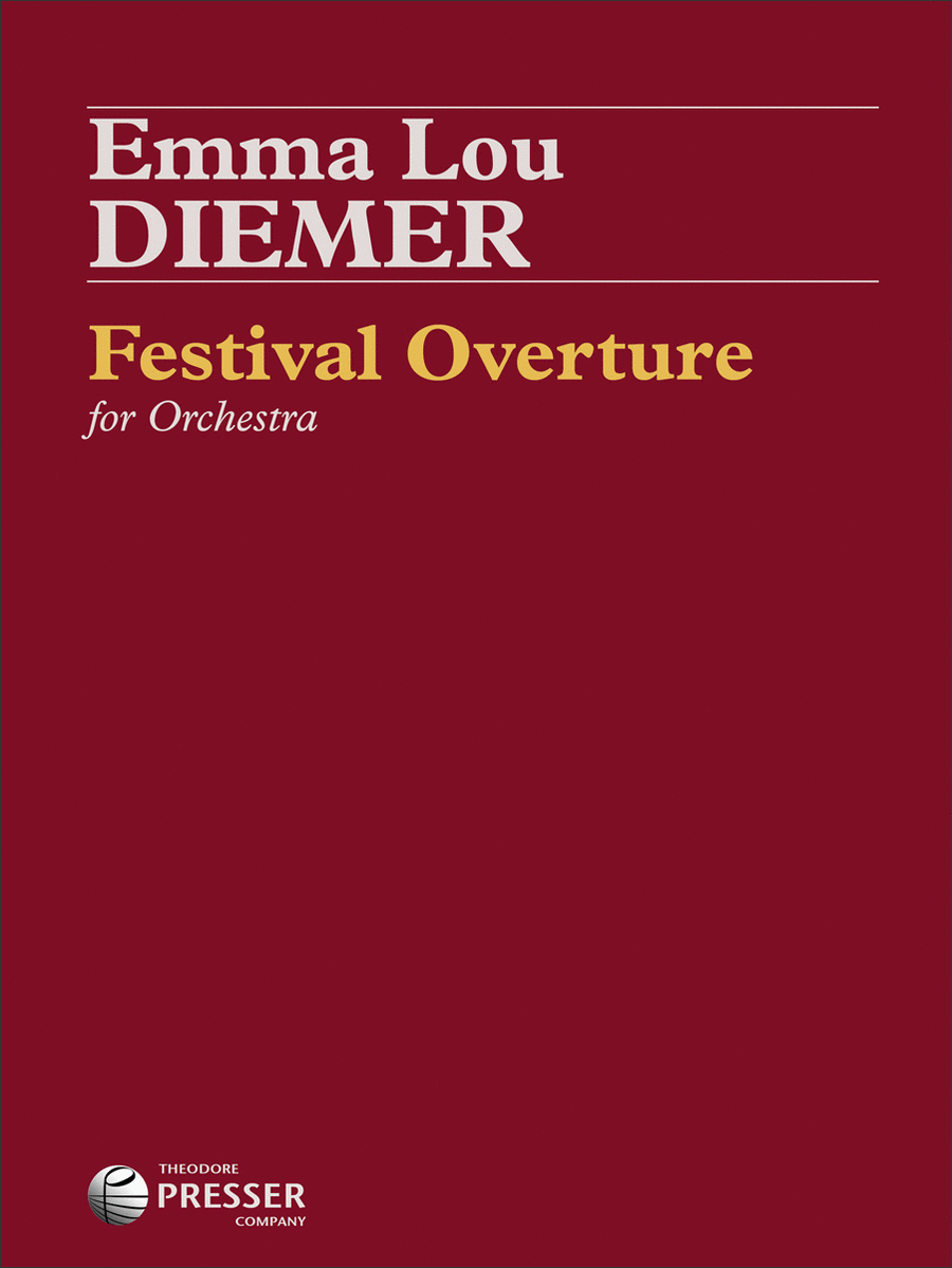Festival Overture Orchestra scores gallery preview page 1