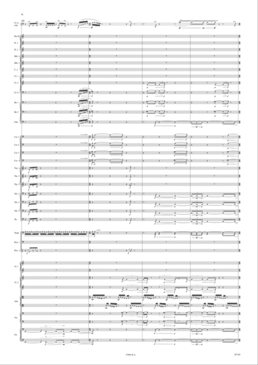 Mit Ausdruck Orchestra scores gallery preview page 7