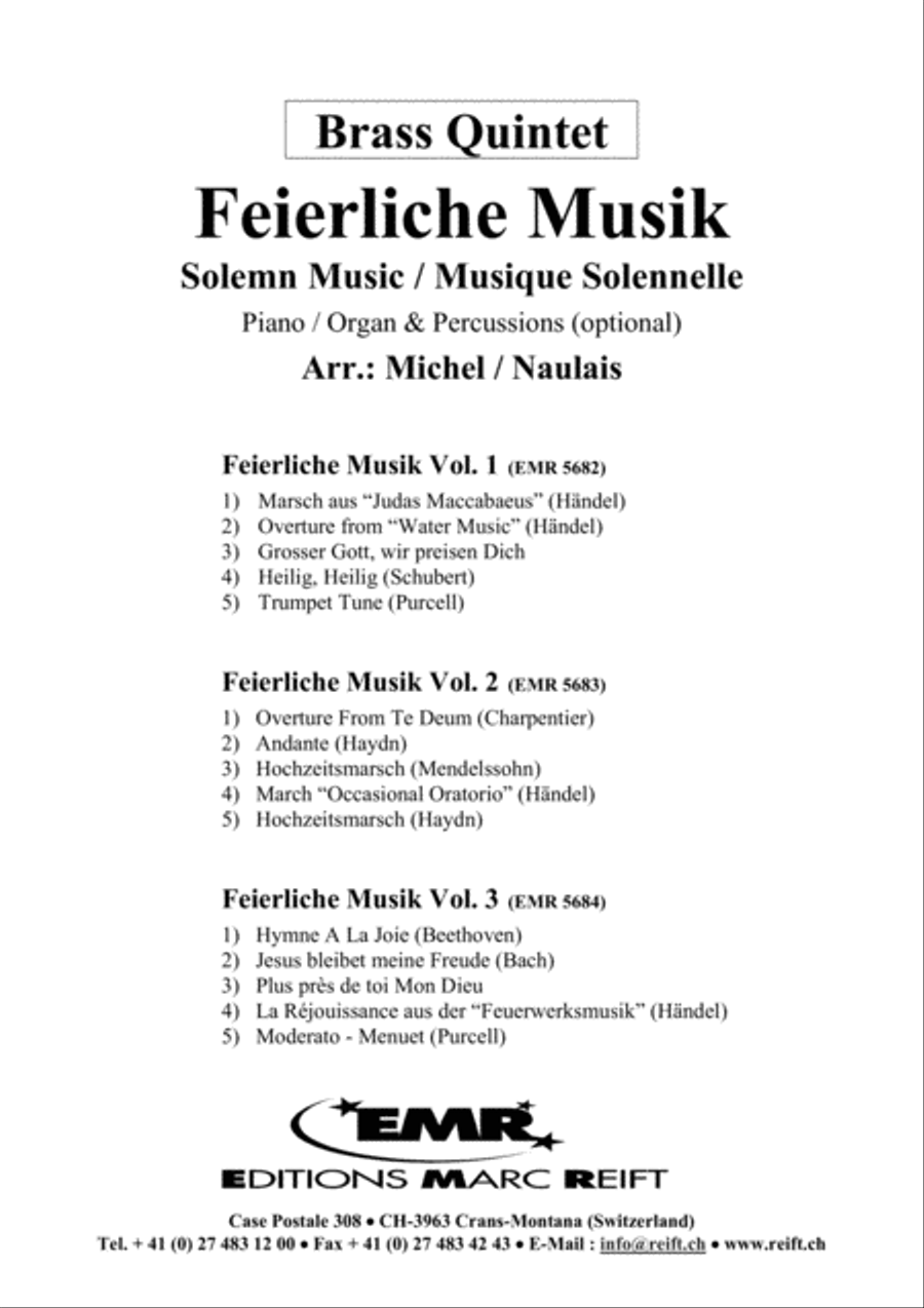 Feierliche Musik Volume 2 image number null