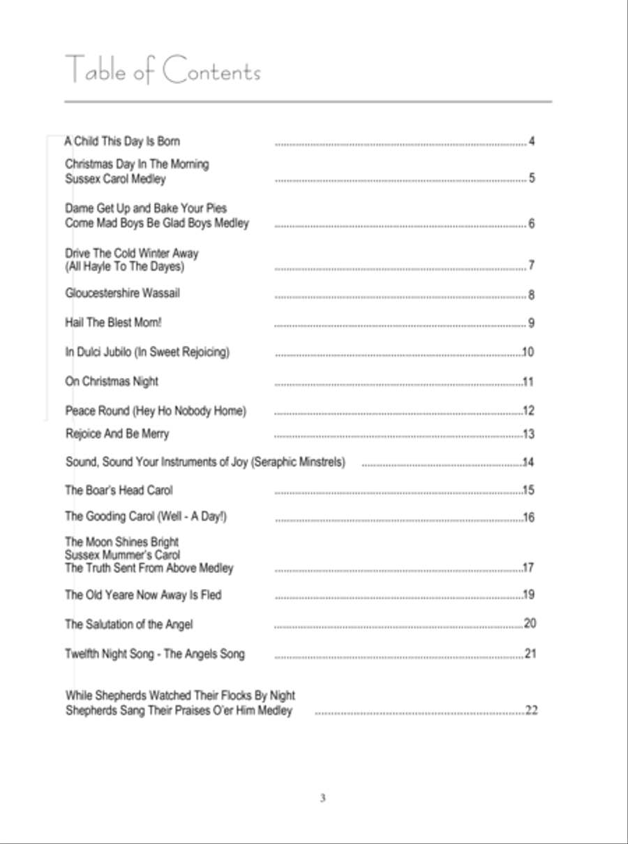 English Carols for Celtic Harp Pedal Harp scores gallery preview page 4