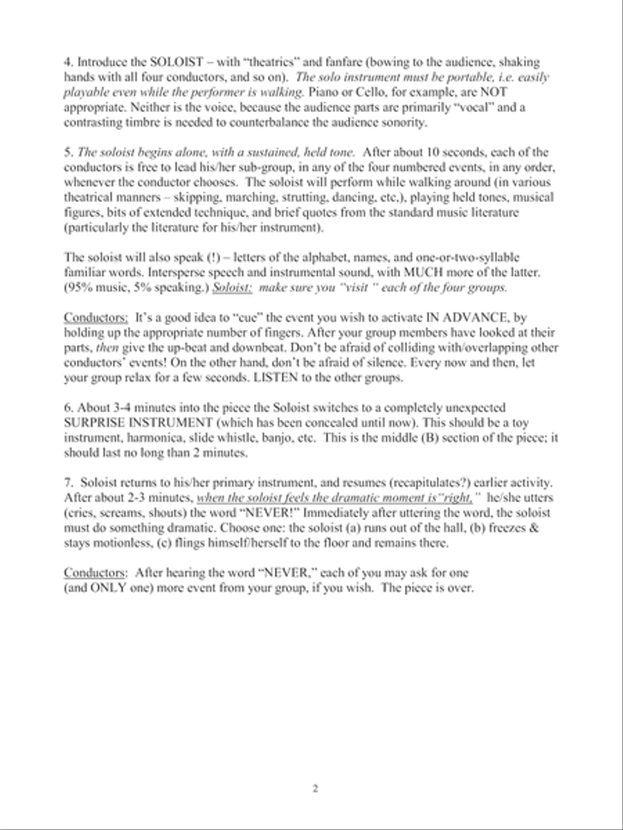 [Schwartz] Music for Audience and Soloist Small Ensemble scores gallery preview page 4