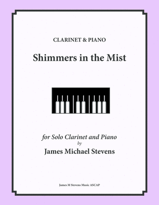 Shimmers in the Mist - Clarinet & Piano