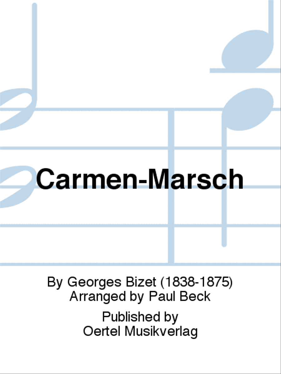 Carmen-Marsch Concert Band scores gallery preview page 1