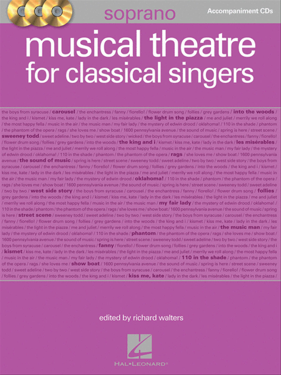 Musical Theatre for Classical Singers Voice scores gallery preview page 1