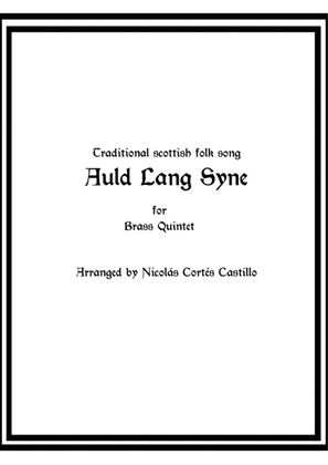 Auld Lang Syne for Brass Quintet