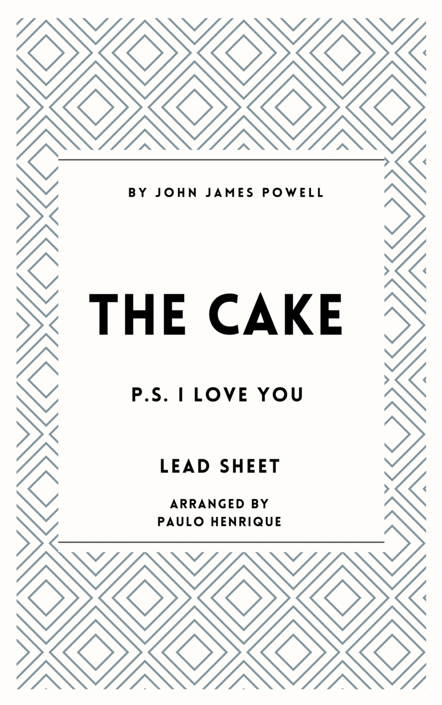 The Cake The Cake Chamber Music scores gallery preview page 1