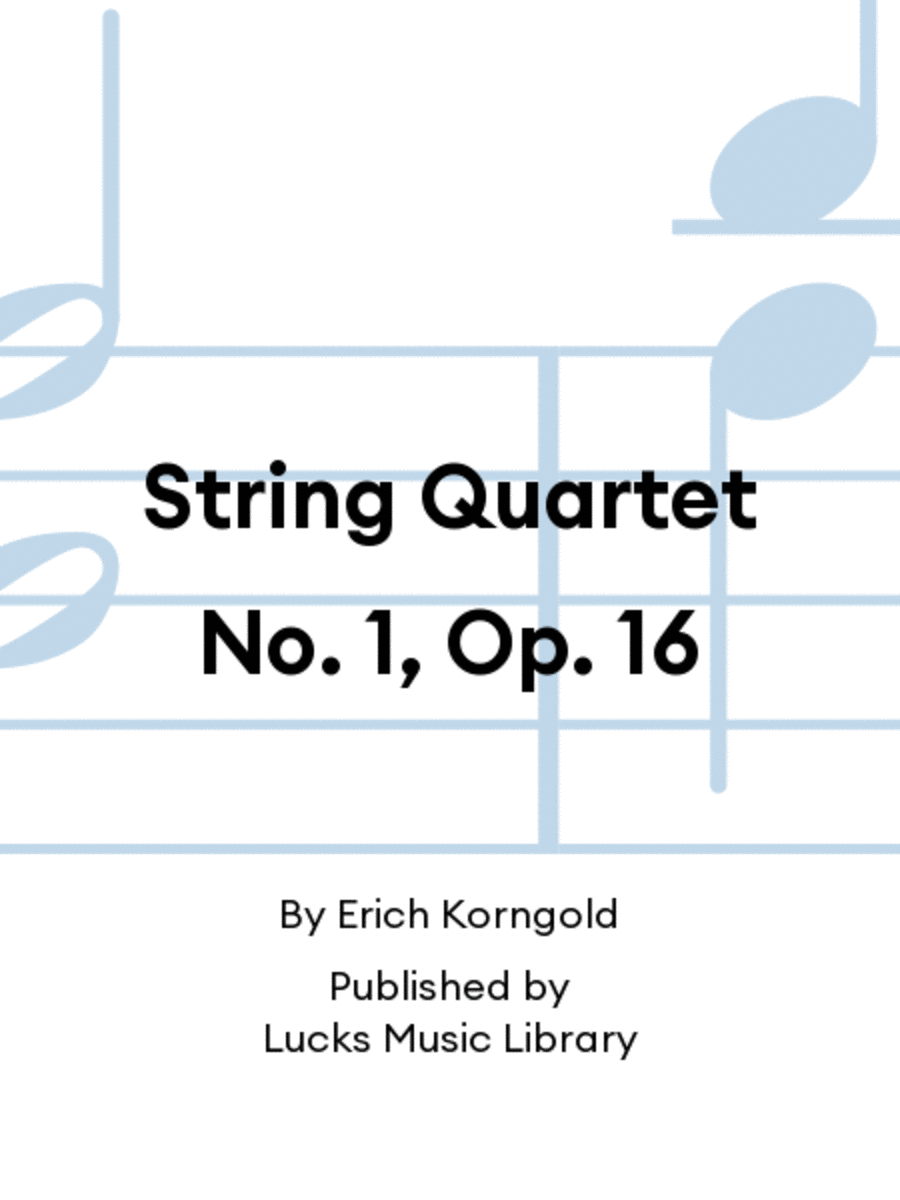 String Quartet No. 1, Op. 16