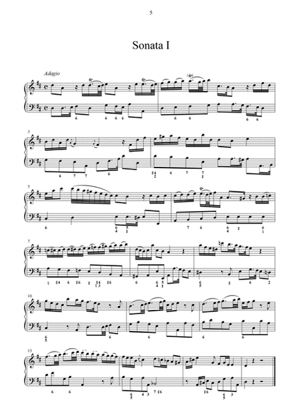 VI Sonates a deux Violons, deux Hautbois ou deux Flutes traversieres & Basse Continue (London, [1731 ca.])