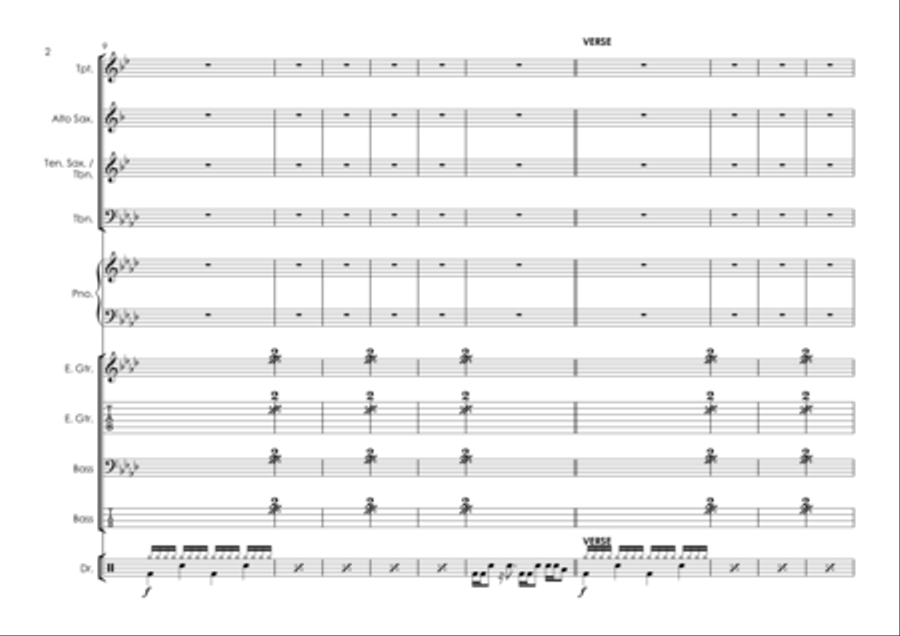 Groove Is In The Heart Tenor Saxophone scores gallery preview page 6
