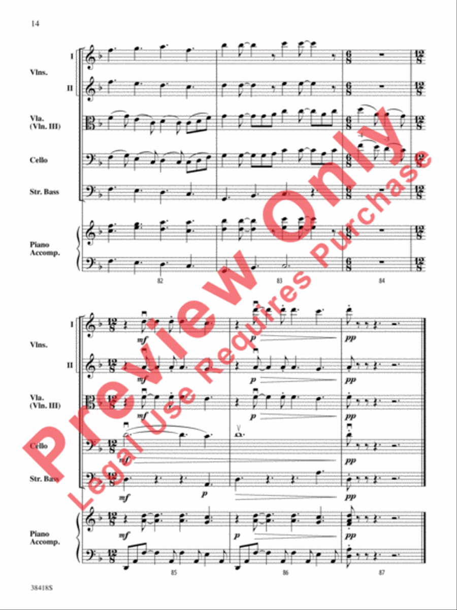Return to Skye String Orchestra scores gallery preview page 15