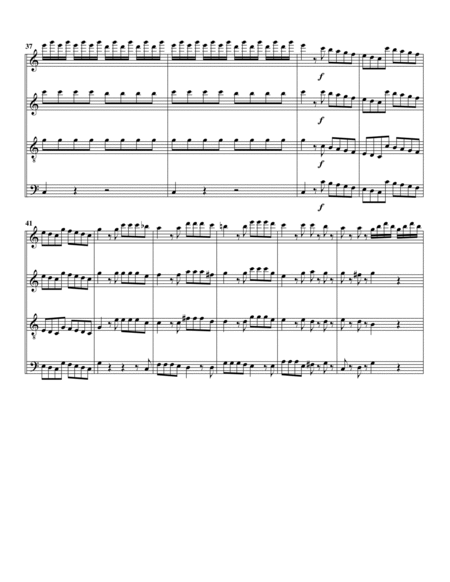 Estro armonico, Concerto, Op.3, no.5 (Arrangement for 4 recorders (AATB))
