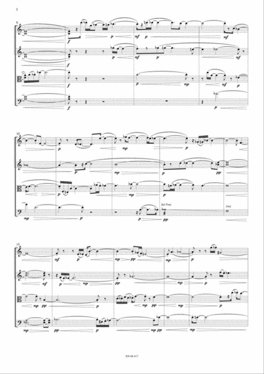 Cuarteto de Cuerdas Nº4 "El Selk'nam" (String Quartet Nº4 - "The Selk'nam")