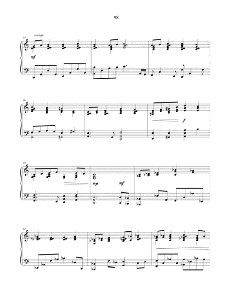 Mount Roraima - original piano solo Piano Solo scores gallery preview page 3