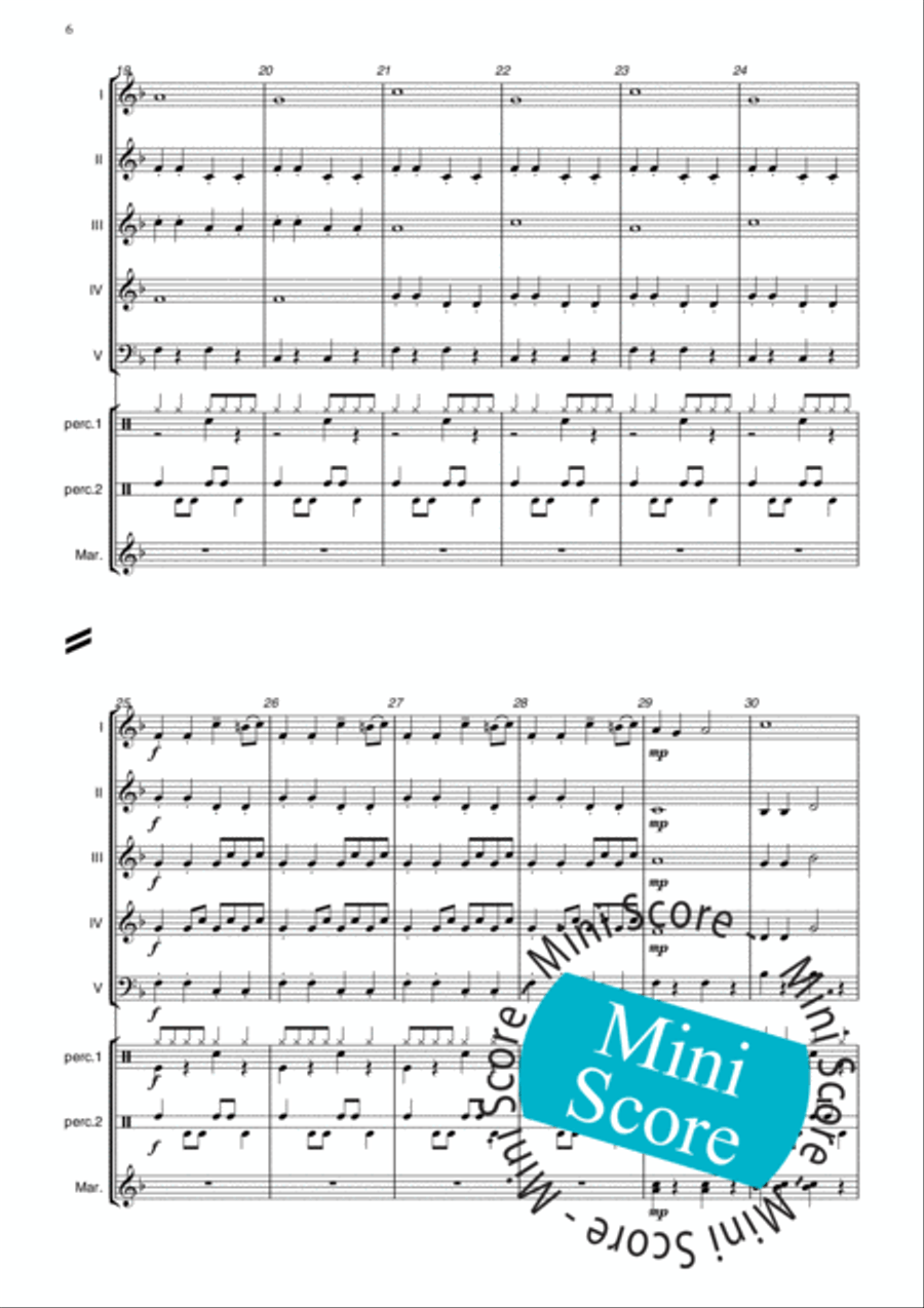 Global Girls Concert Band scores gallery preview page 10