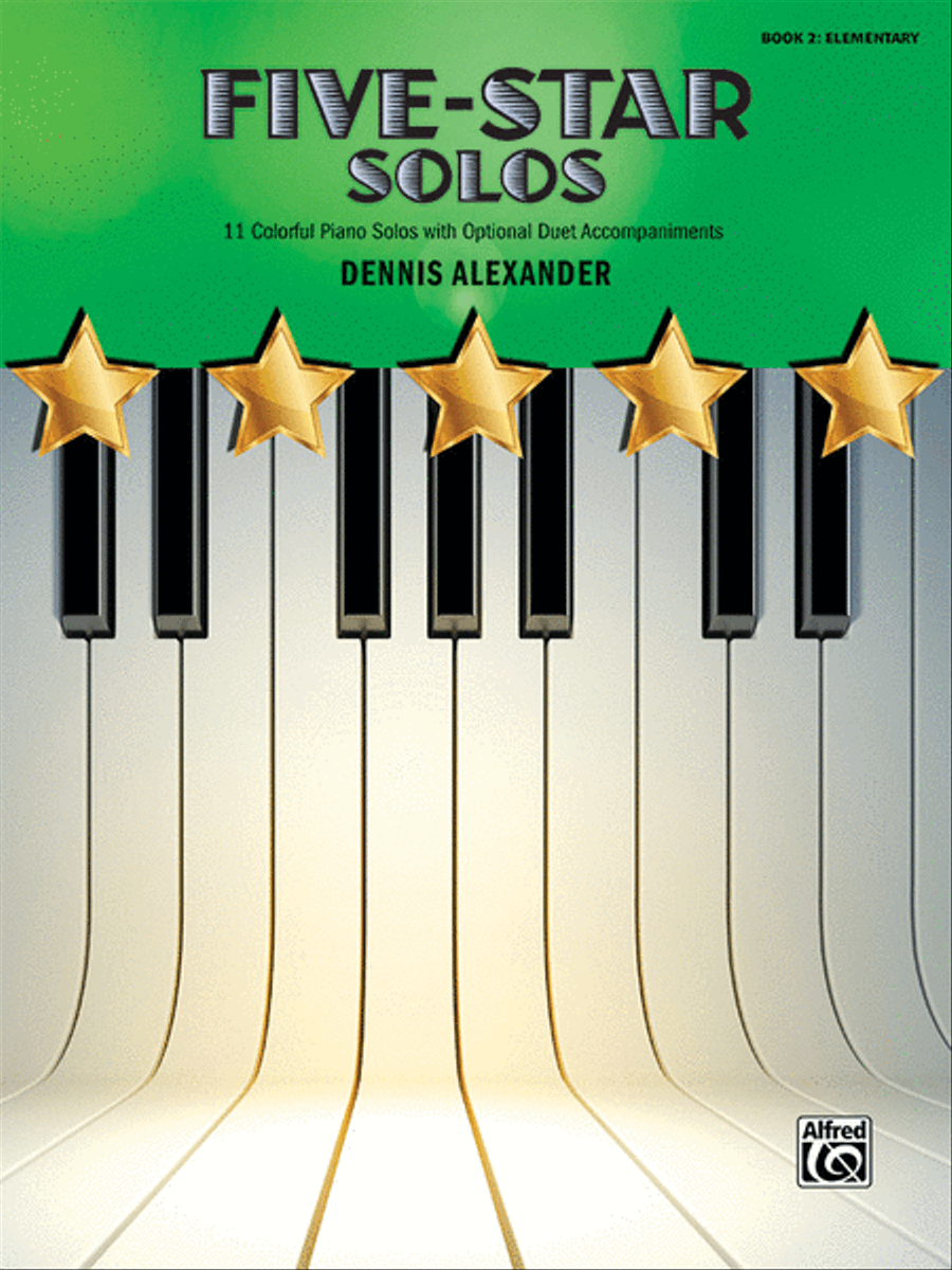 Five-Star Solos, Book 2 Easy Piano scores gallery preview page 1