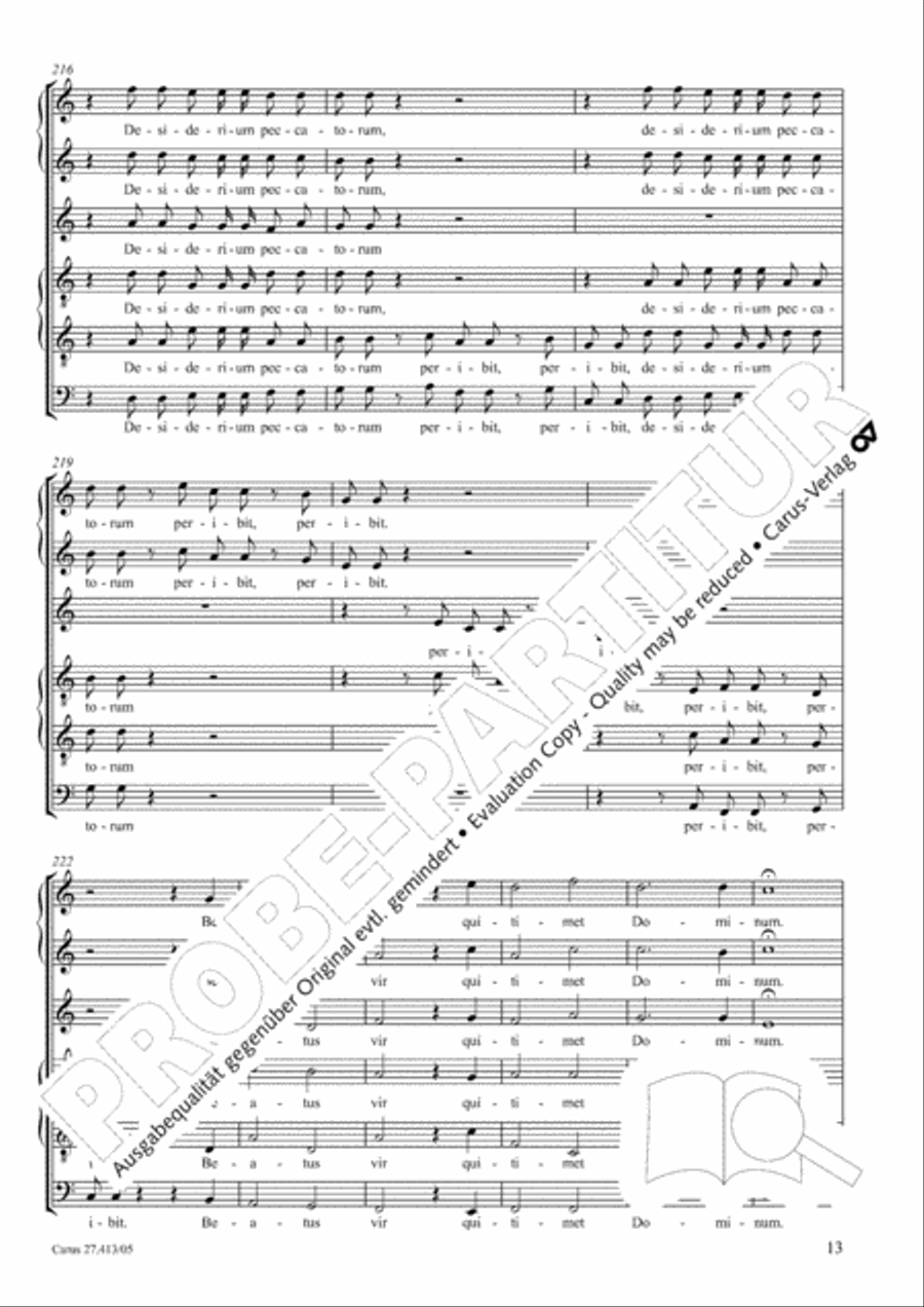 Beatus Primo Choir scores gallery preview page 14