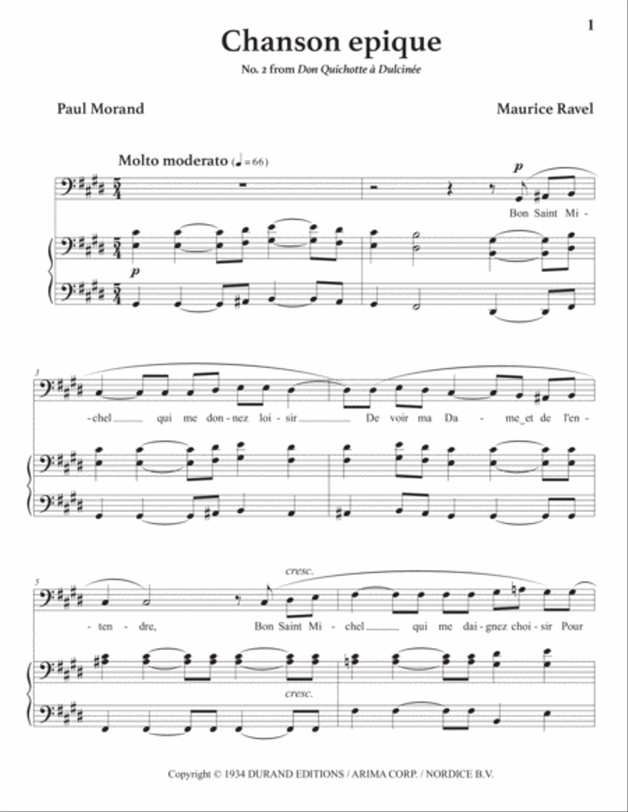 Chanson Romanesque Chanson Romanesque Voice scores gallery preview page 2