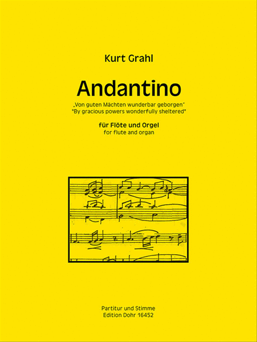 Andantino für Flöte und Orgel 