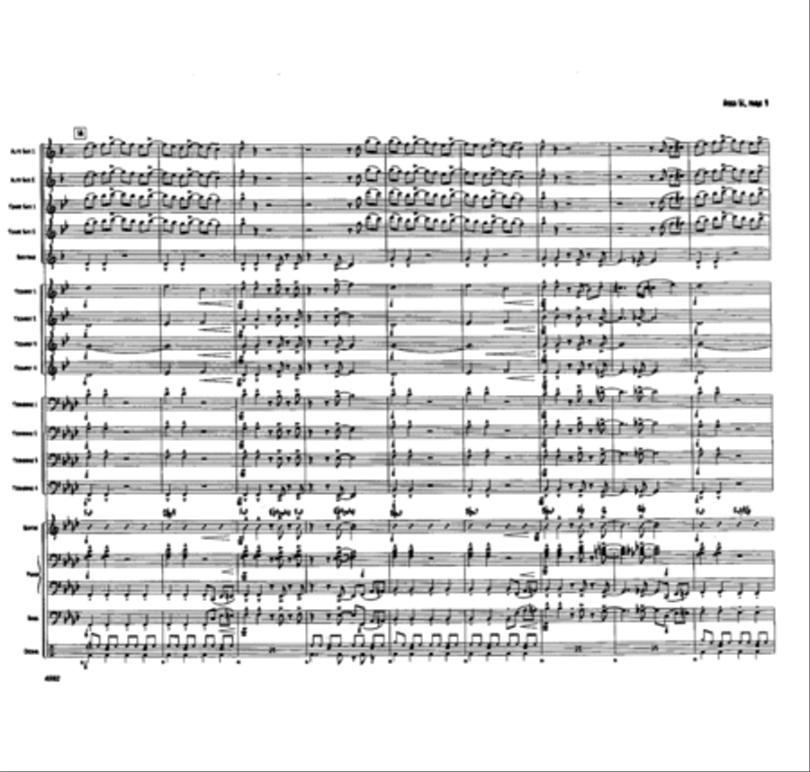Area 51 Jazz Ensemble scores gallery preview page 8