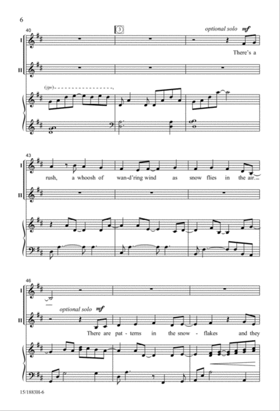 Winterlight 2-Part scores gallery preview page 6