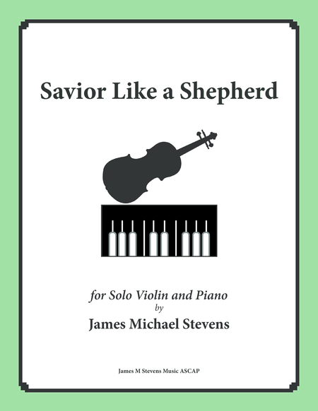 Savior Like a Shepherd Lead Us (Piano & Violin) image number null