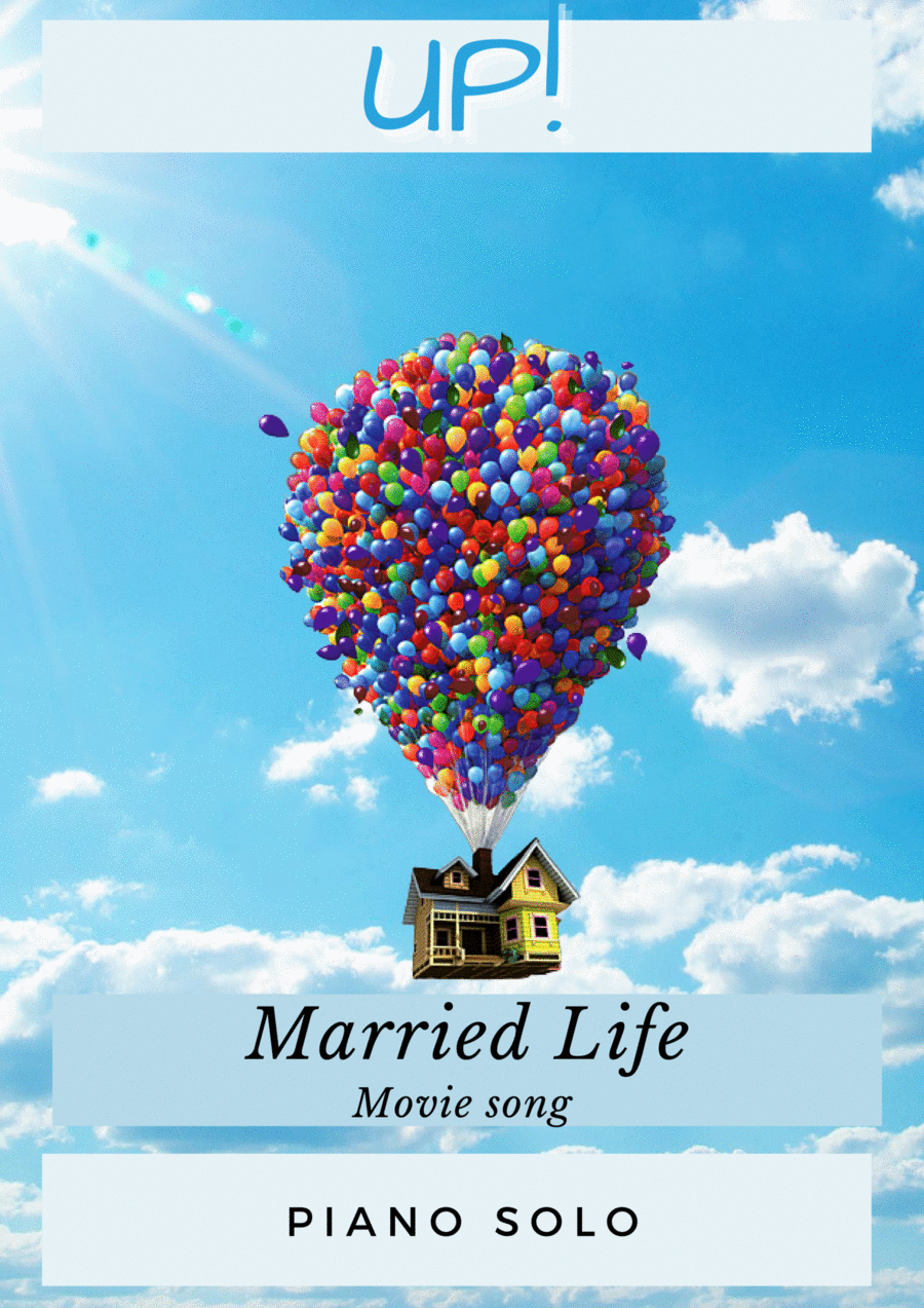 Married Life Married Life Piano Solo scores gallery preview page 1