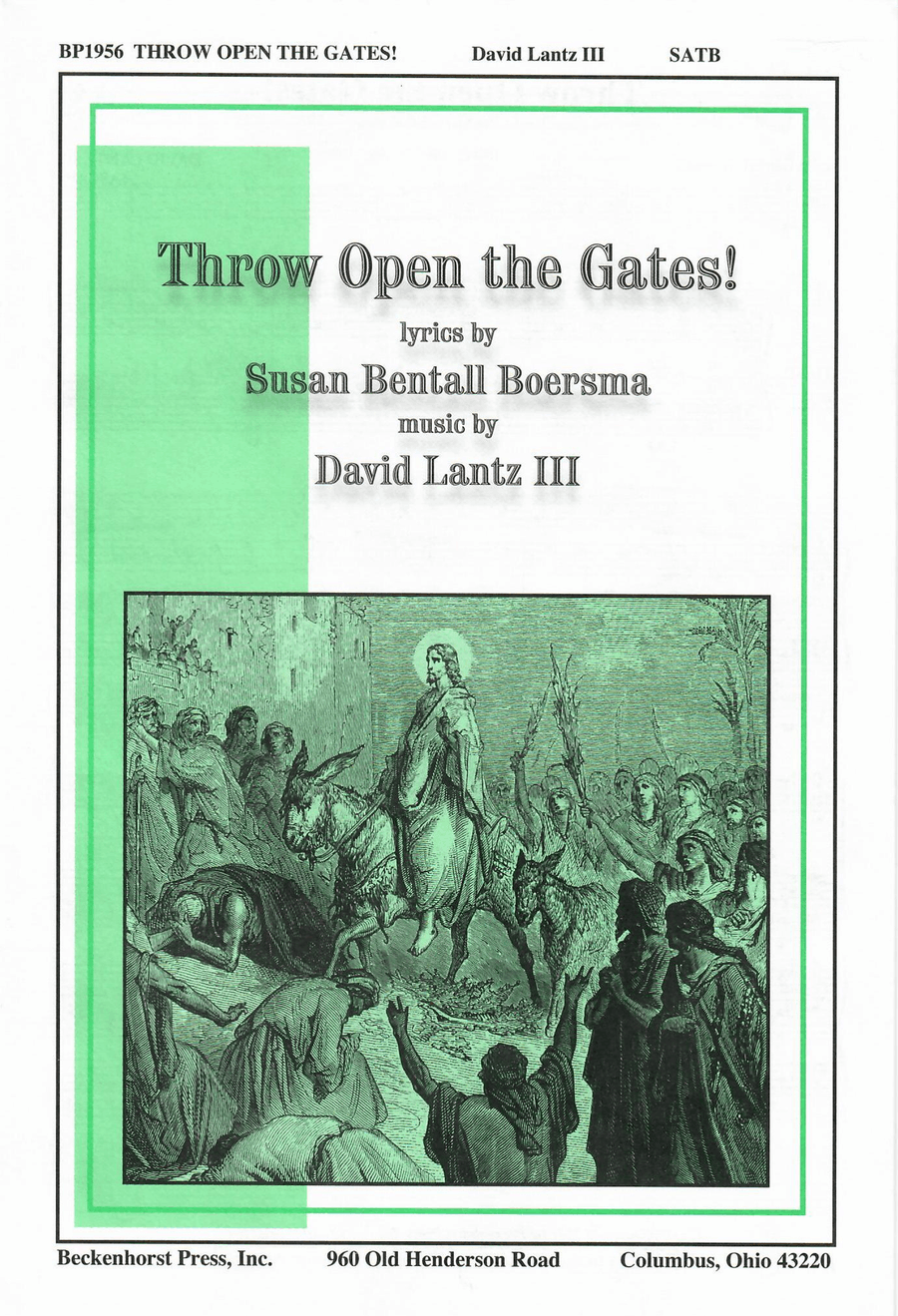 Throw Open the Gates 4-Part scores gallery preview page 1
