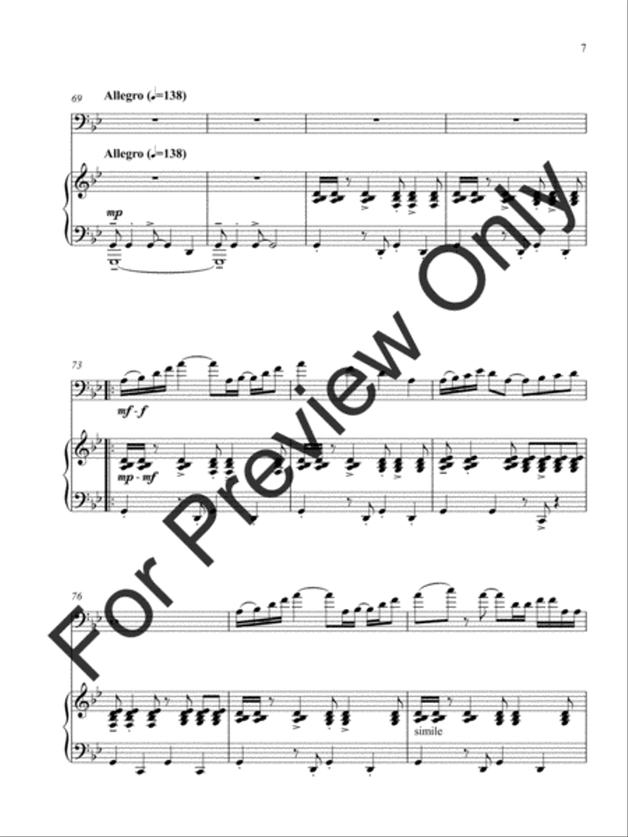 Rhapsody For Trombone Rhapsody For Trombone Trombone scores gallery preview page 11