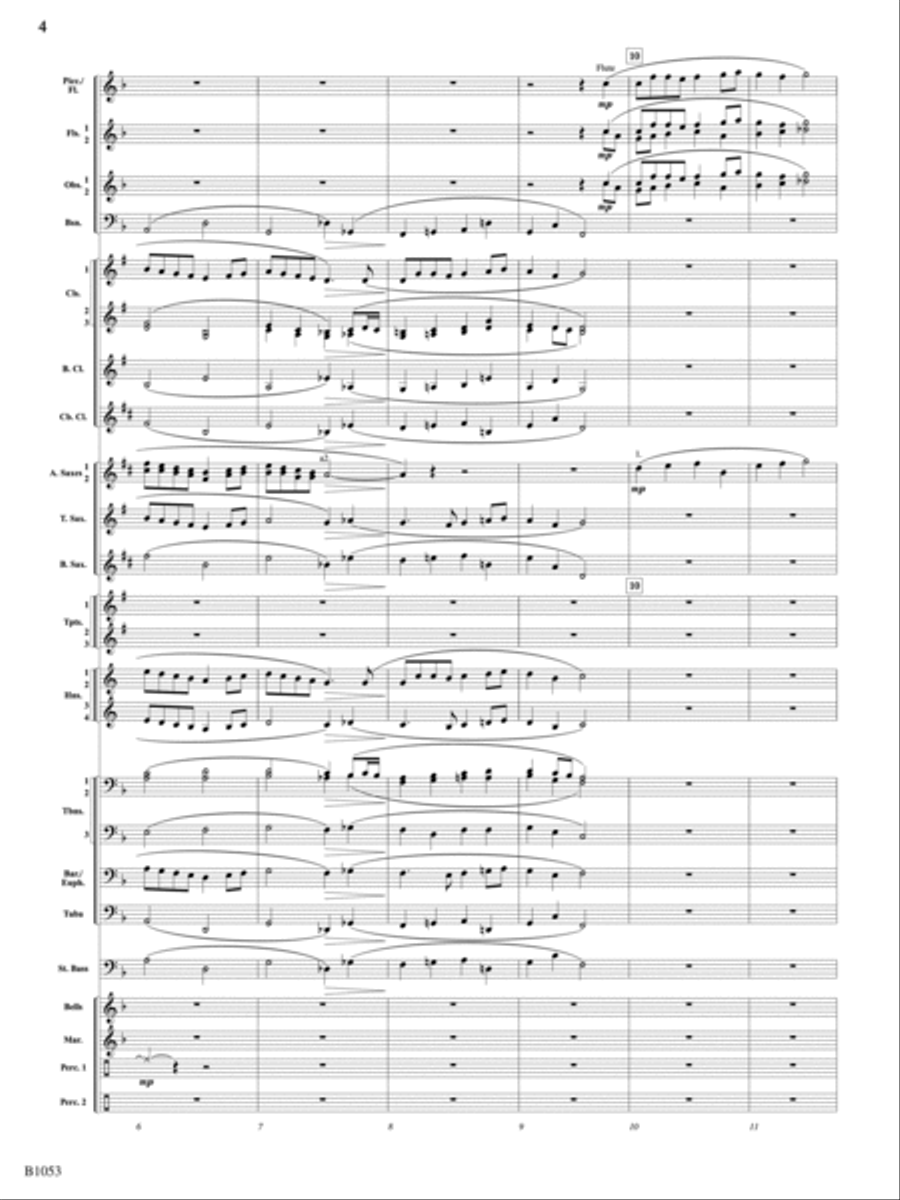 Star Above, Shine Brightly: Score Concert Band scores gallery preview page 4