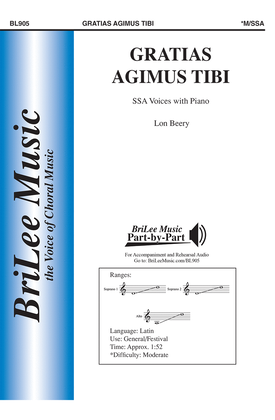 Book cover for Gratias Agimus Tibi