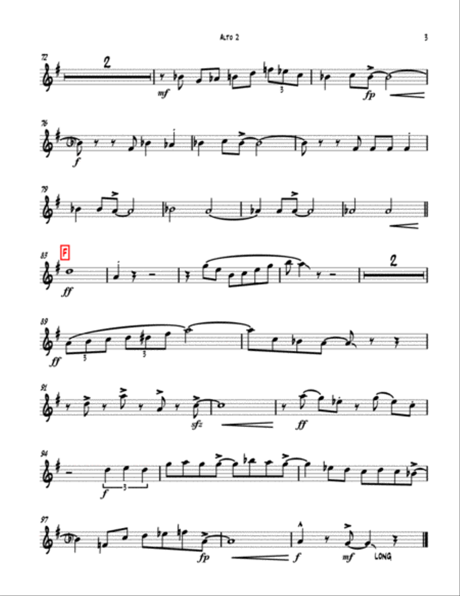 The Song Is You Jazz Ensemble scores gallery preview page 6